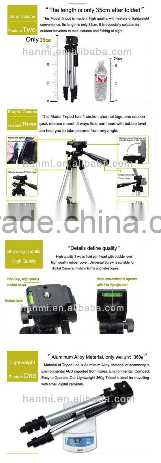 Easy Taken Flexible Professional Tripod