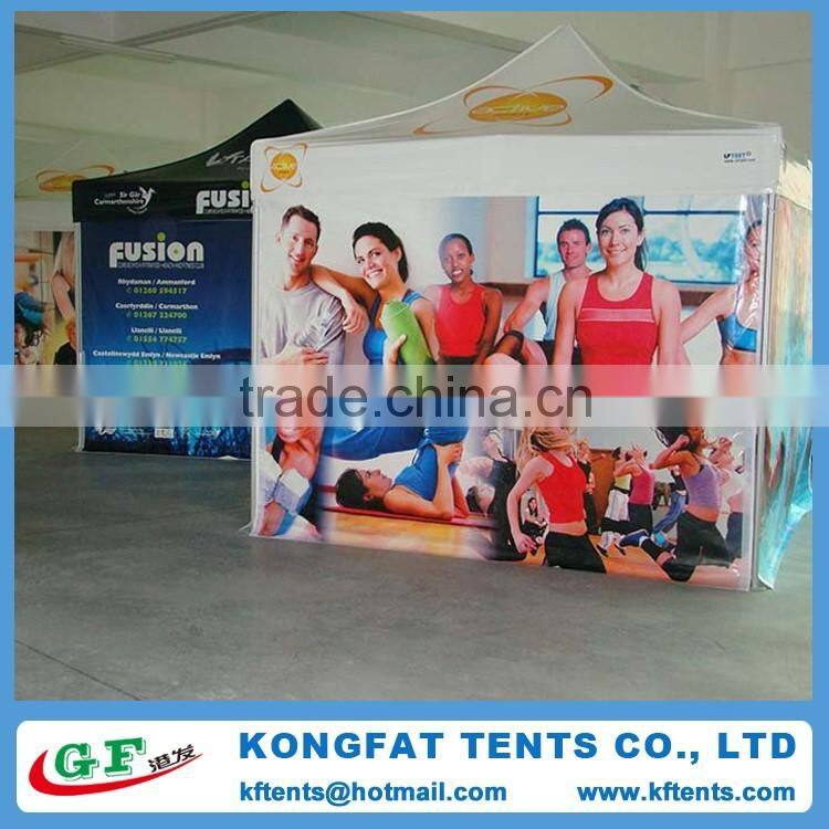 Outdoor 3x3m heavy duty 50mm hexagon aluminum pop up folding gazebo