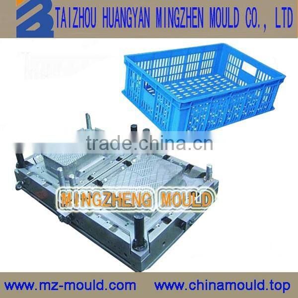 customer made high quality plastic turnover crate mould