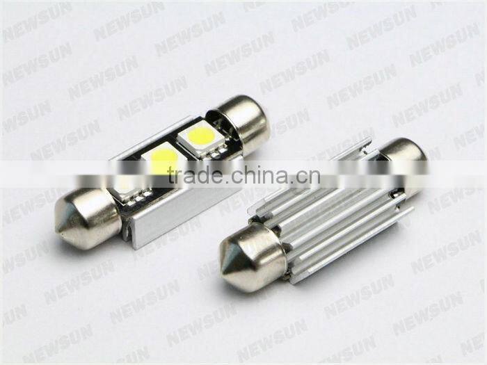 Automotive parts led festoon dome light, 3SMD 5050 factory low price car interior lights