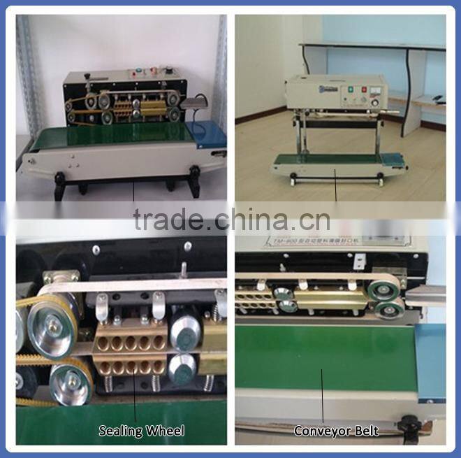 Small-scale kraft paper bag sealing machine