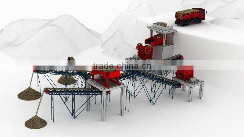 rock machine crusher production line/ roll crusher machine manufacturer