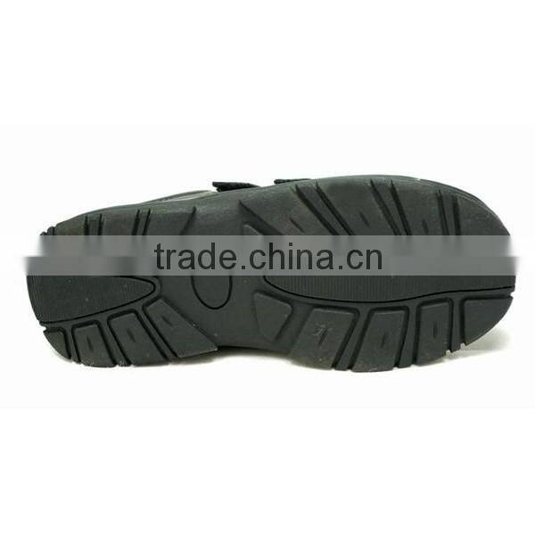 2016 Good Quality Boys Black Formal Shoes with PU Upper