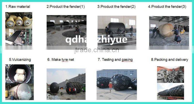 Inflatable floating Yokohama marine rubber fender fender price