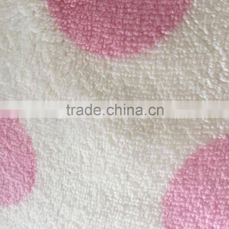 polyester&polyamide coral fleece material