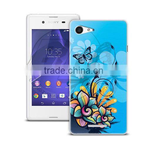 UV Printed Case Cover Skin For Sony Xperia E3, Hard Plastic Case For Sony E3