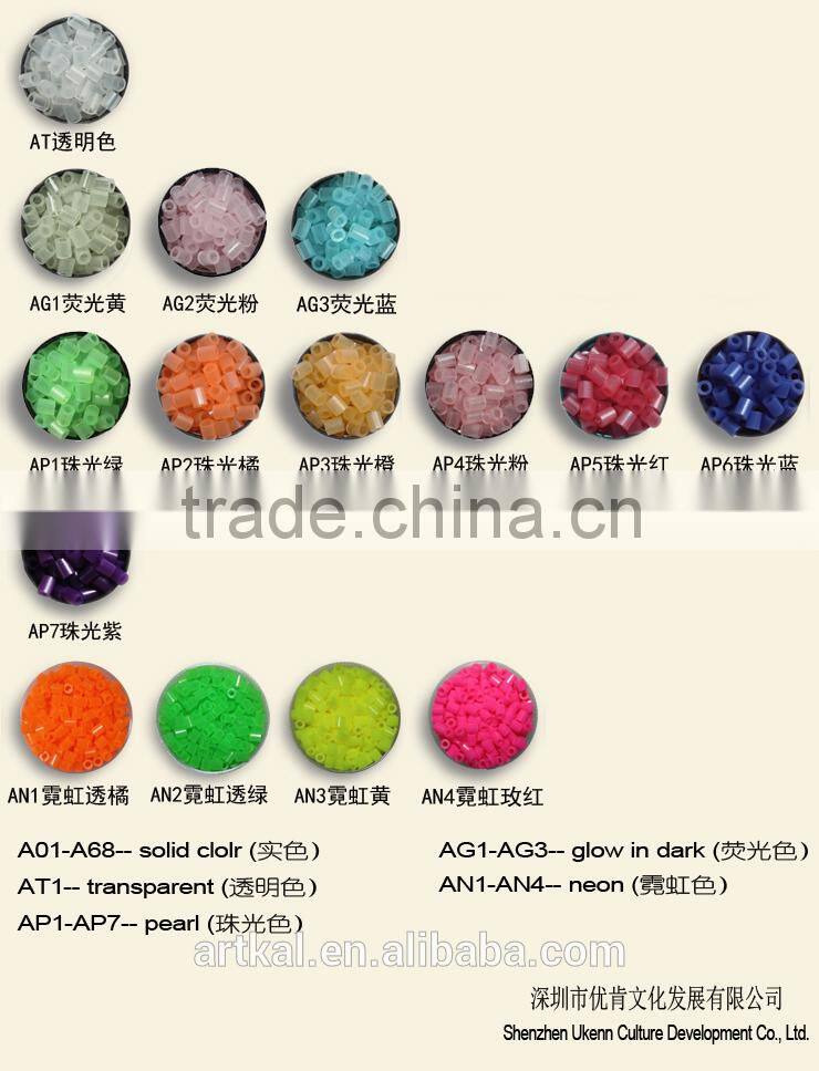 hongkong wholesale artkal soft fuse beas melty beading jewelry making kits for adult