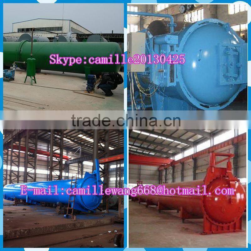 High quality electric wooden poles vacumm pressure wood processing equipment