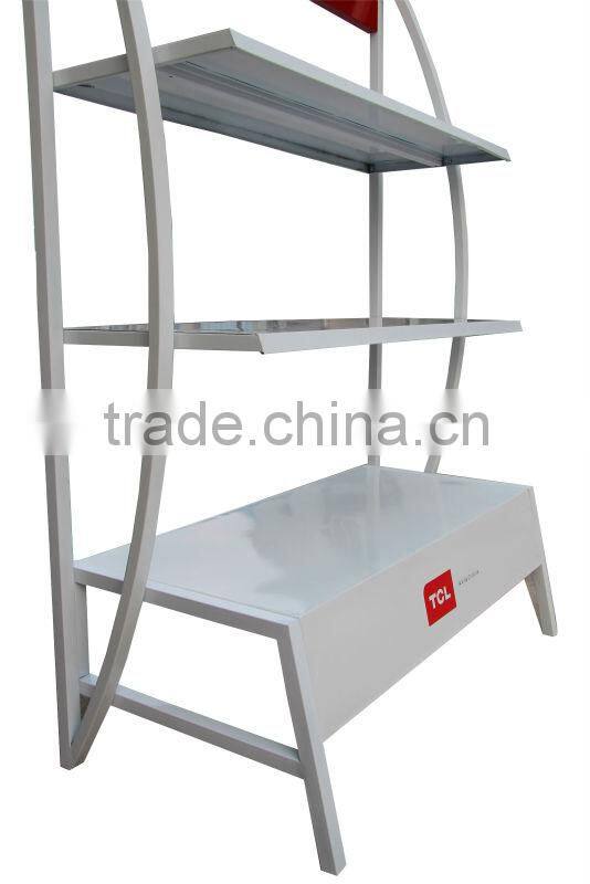 hot sale three layers electrical appliance retail stores display rack HSX-P-149