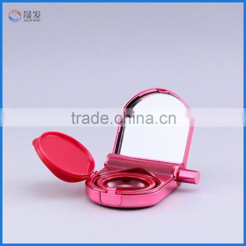 Exquisite empty air cushion bb foundation case powder compact cases Cosmetic Makeup plastic Packaging