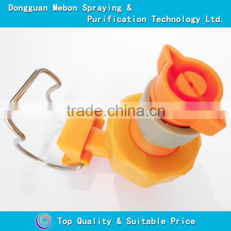 pp corner type clamp nozzle,adjustable ball clip nozzle