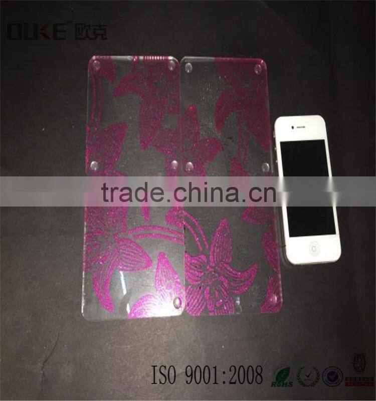high quality customized wholesale acrylic coaster