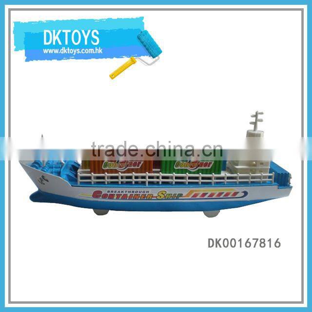 Cheapest Plastic Container Ship Toy Friction Power Ship