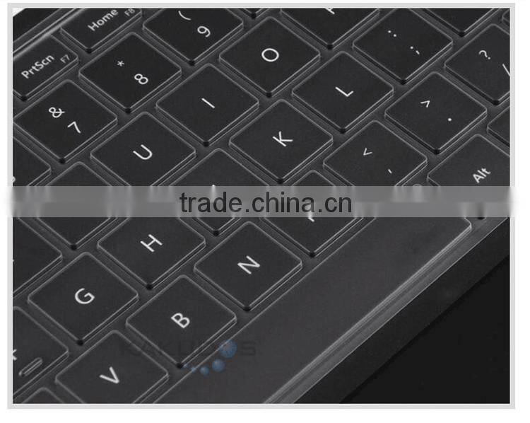 Eco-friendly TPU custom laptop keyboard cover for microsoft surface type cover skin