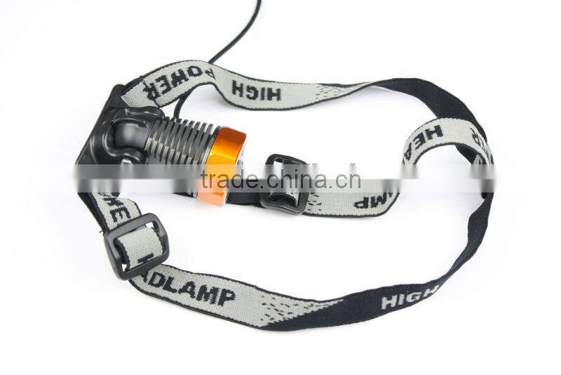 2013 Trustfire Portable 3868 -H6 led headlight CREE XMLT6 400lm rechargeable led headlight from China original factory