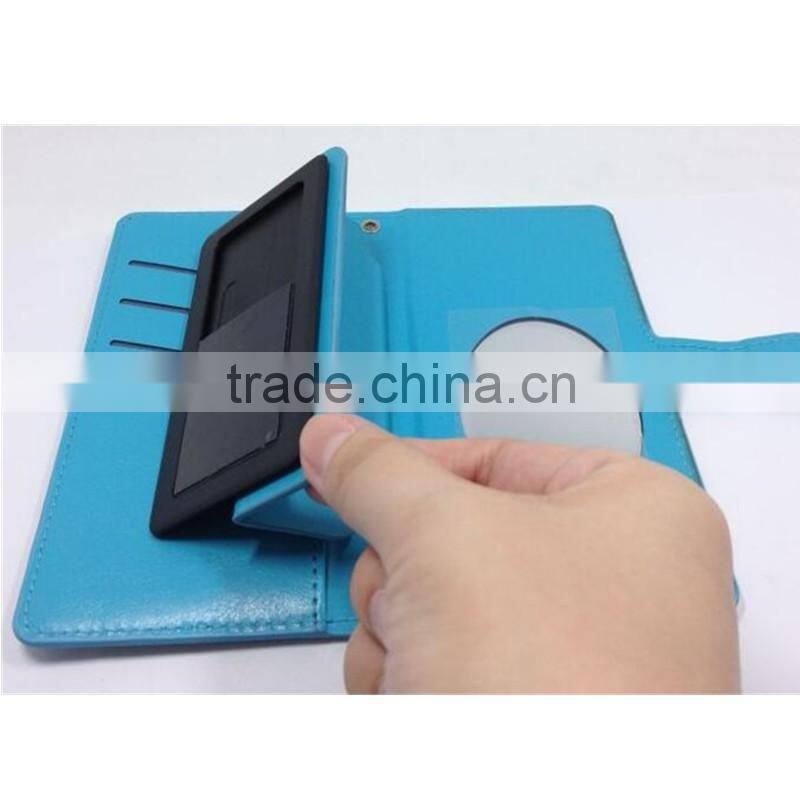 universal flip leather phone cover case bag with mirror for Google Pixel gifts for new years