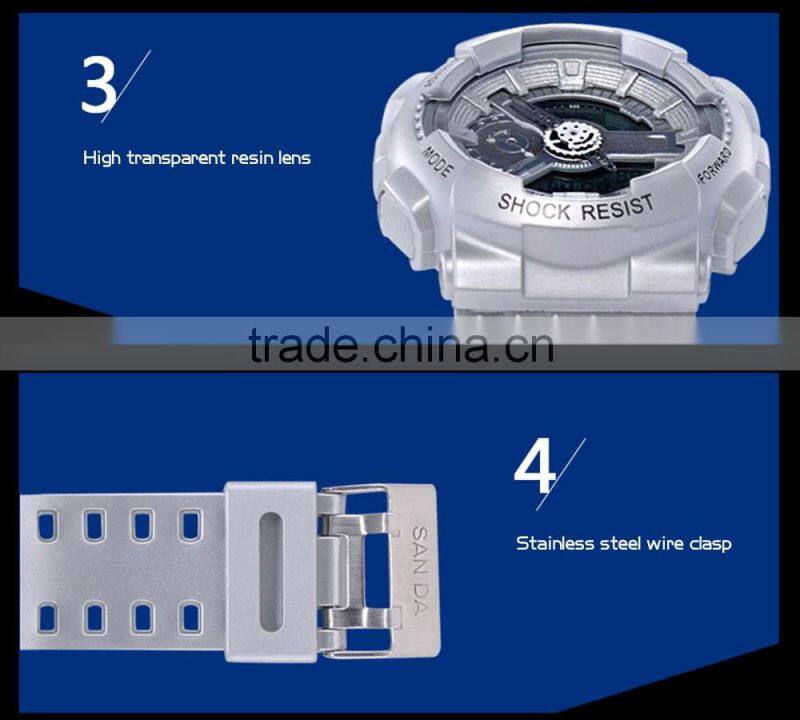 Newest couple of sport watch,fashion sport watch wholesale,man sport watch