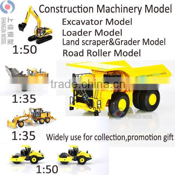 Construction Machinery Model,excavator model,road roller model,grader model