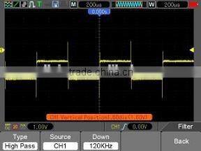 DSO8202E,200MHz Bandwidth Handheld Hantek Oscilloscope