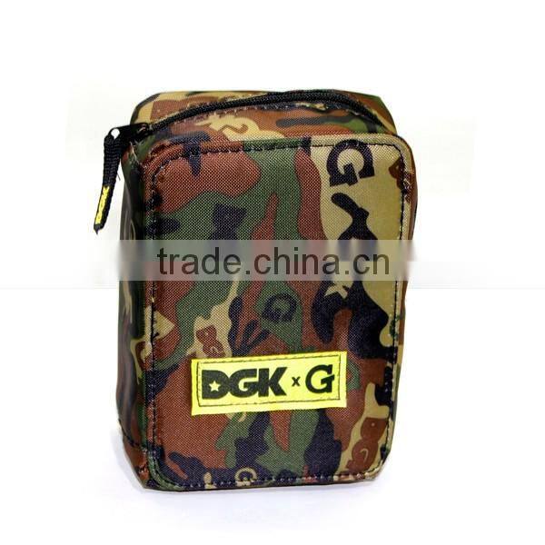 Hot sale Fashion camouflage tool nylon bag zipper carrying bag
