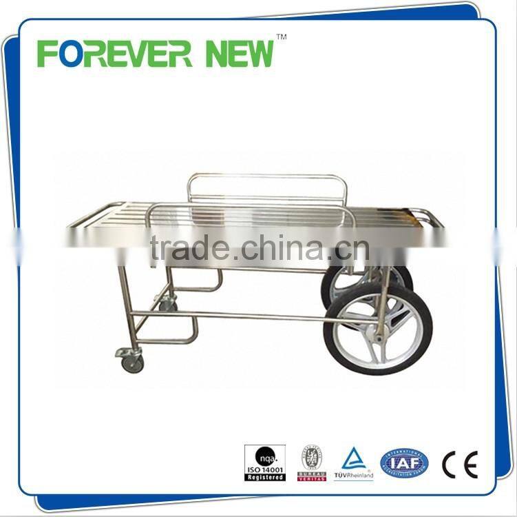YX-2 S.S manual crank Emergency Patient trolley/ stretcher