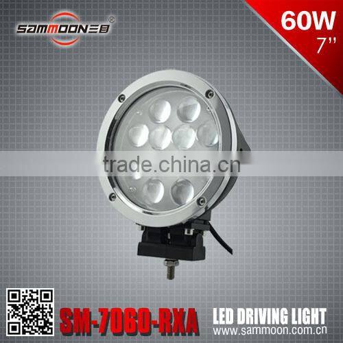 Original OEM Factory Super Power 60W LED Driving Light, LED spot light, LED truck lights_SM-7060-RXA