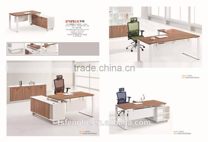 cheap chinese furniture modern l shaped office desk