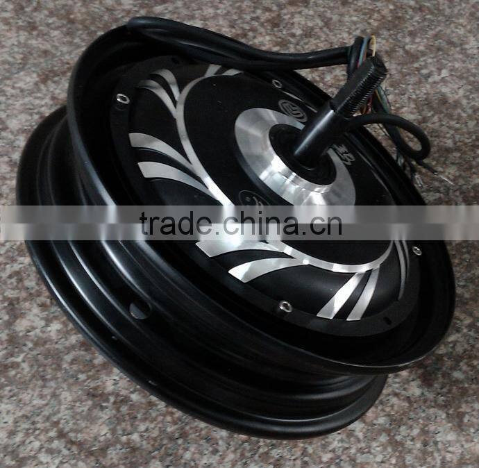 500--1000W 36V 48V 60V DC Brushless hub motor for electric bike scooters