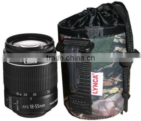 The cheapest manufacturer neoprene anti-collision seismic resistance camera lens bag with different size