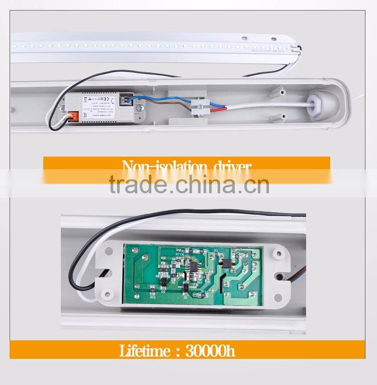 40W IP65 LED Waterproof Tube Light