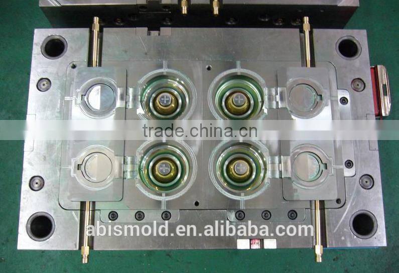 Plastic injection moulds for foldable bottle cap bottle lid container capsules