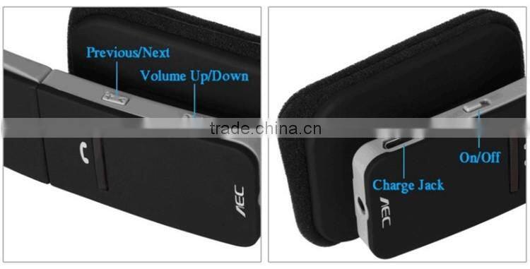 New AEC BQ-618 Wireless Sport Bluetooth AUX Play Function Stereo Earphone Heaset Headphone Noise cancelling headphones For iPho