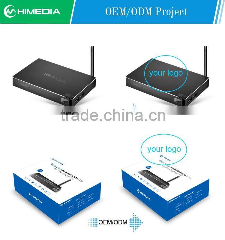 New updated smart tv box HiMedia Rockchip RK3368 octa core 4K android tv box google 5.1 arabic channels UHD player