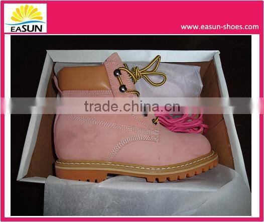 Black fashion Goodyear work boots with steel toes