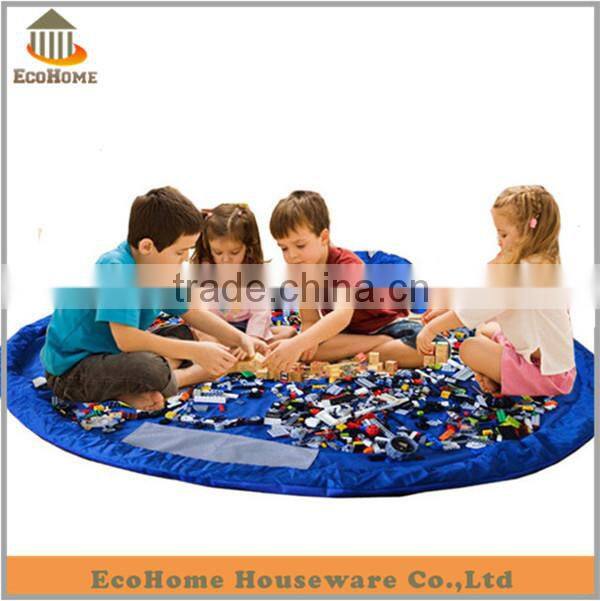 quick pouch toy storage play mat in 59 inch