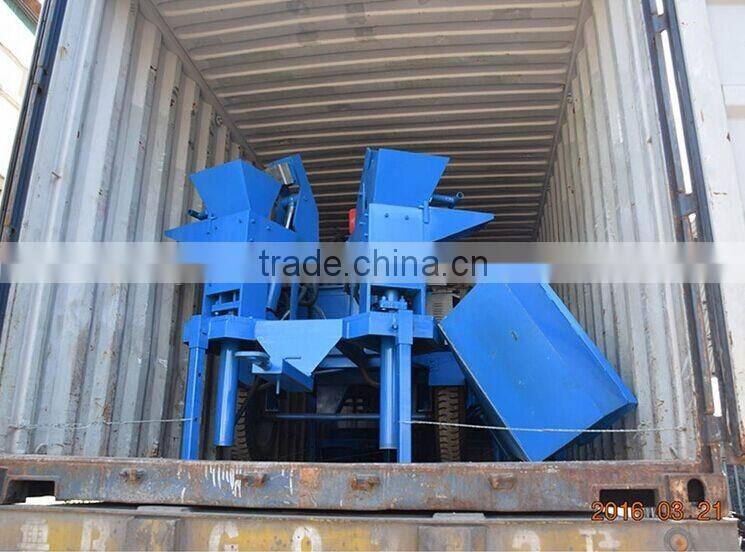 Most popular high quanlity and capacity DY2-20m interlocking soil clay brick making machine