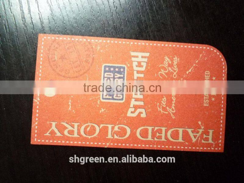 Cartoon design garment paper tags