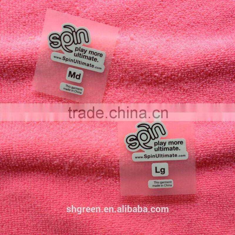 Cheap price apparel heat transfer printing label