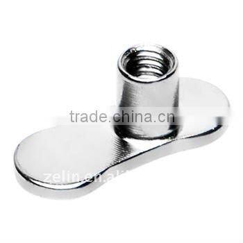 Dermal anchors body piercing jewelry in titanium G23