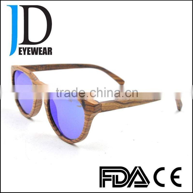 Hot Sell handmade OEM brand logo Wooden bamboo sunglasses