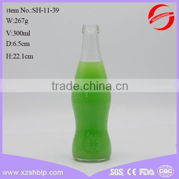 Best price clear fruit juice glass bottle wholesale