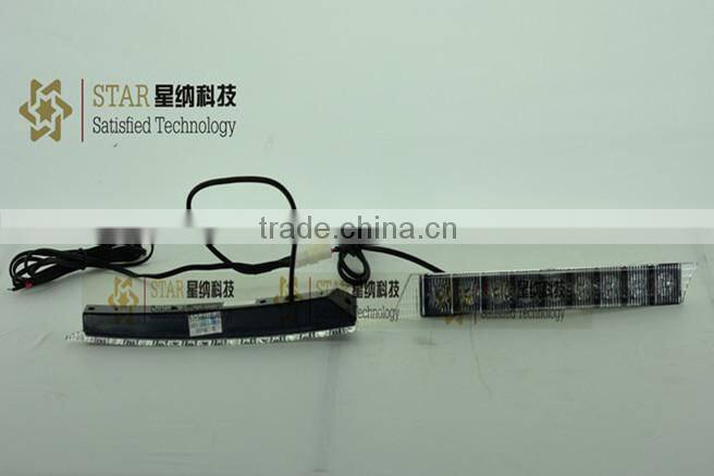 1W*6 LED (6W) super bright Visor Light LED Strobe car grill lights (XN-A6-9)