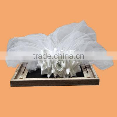 White Lace Mask with Red Diamond&Crystal