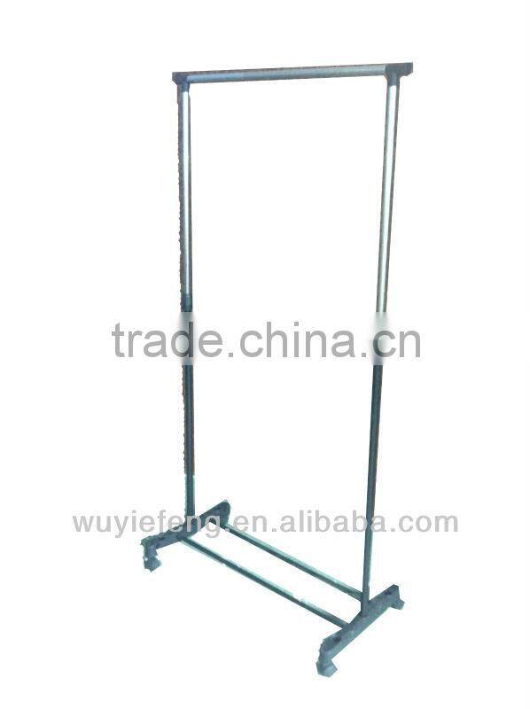 Convenient adjustable clothing stand hanger