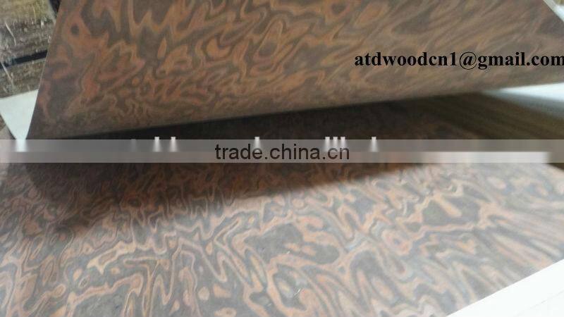 Recon Black Burl MDF Board from Linyi