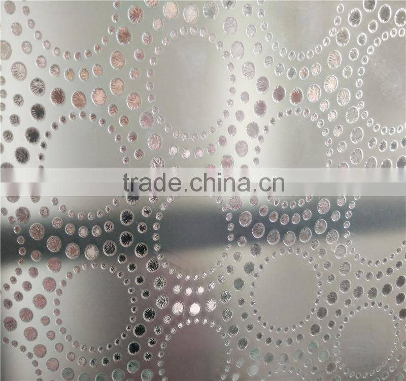4mm 5mm 6mm 8mm 10mm 12mm china decorative acid etched glass