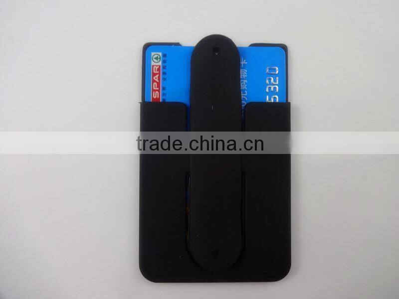 Wholesale China gift free samples silicone card holder wallet