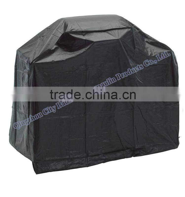 round green dustproof corrosion resistance and easily cleaned BBQ Cover,dry clean plastic covers