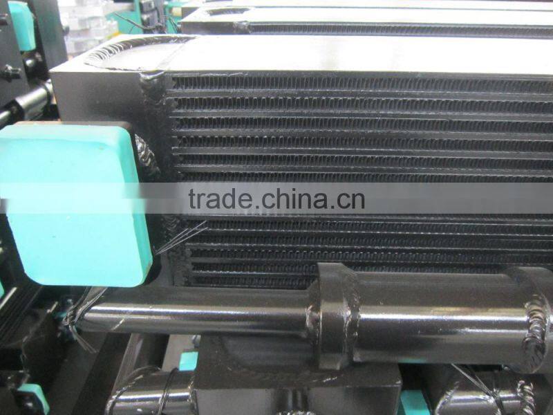 Racing sports car aluminum bar plate fin intercooler core, charge air cooler core, oil cooler core