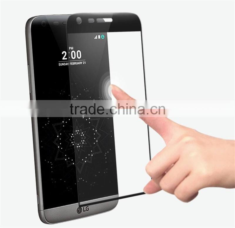 HOT 0.2MM 3D Curved Full Coverage Tempered Glass Screen Protector For LG G5 H868 Anti-explosion Glass PROTECTOR FILM